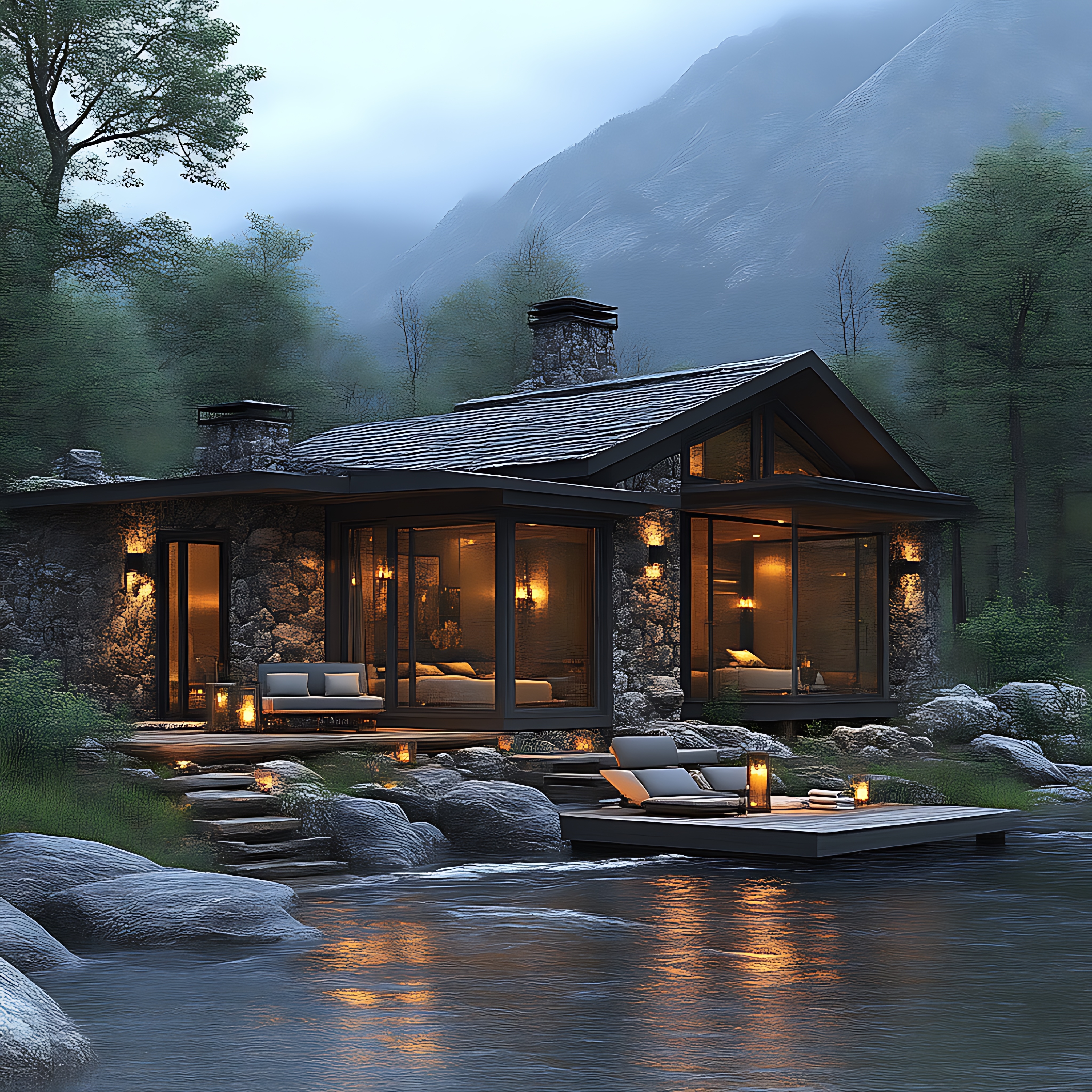 Riverfront Cabin